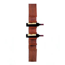 Looking for a wine rack that can double as a piece of wall art? Wine Rack Wall Decor Wall Mounted Vertical Holder Display Modern Wall Wine Rack Walmart Com Walmart Com