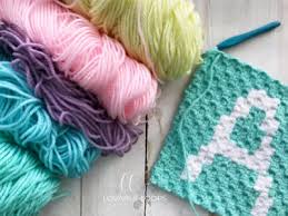 Letter A Graph Free Crochet Pattern Alphabet Crochet