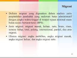 Buatlah laporan dari hasil presentasi yang telah kalian lakukan Pengaruh Pembangunan Ekonomi Terhadap Pola Migrasi Di Indonesia Ppt Download