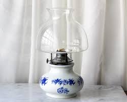 Maybe you would like to learn more about one of these? Vintage Oil Lamp Blue Onion Pattern Cynthia S Attic Direct Antiques And Collectibles
