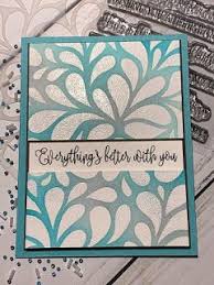 Start making cards with the right supplies! Kampakreations Embossing With Stencils Paper Crafts Cards Embossed Cards Card Making Birthday