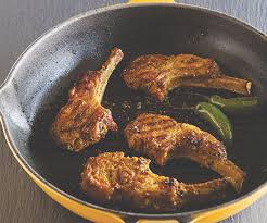 Grilled lamb ribs with chimichurri food and wine. Grilled Curry Marinated Lamb Chops Recipe Finecooking
