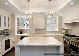 calacatta gold marble backsplash
