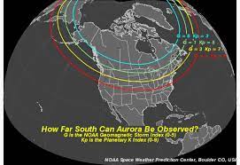 Northern Lights Tonight Map You Might Be Able To Catch The Northern Lights Tonight Kxly