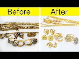 How To Clean Gold Jewellery At Home Polish And Clean Gold Jewellery At Home Simple Hacks Youtube Clean Gold Jewelry Cleaning Jewelry Jewelry