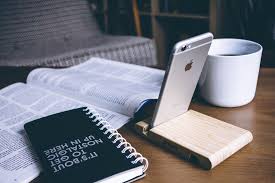 book on phone