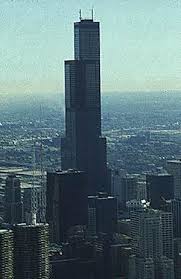 • has ascended most of the world's tallest buildings, including taiwan's taipei 101, chicago's sears tower and the eiffel tower in paris. Sears Tower Chicago