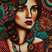 Close up of an abandoned Land Rover jeep in the countryside by KB Design  &amp; Photography (Karen Brouwer)