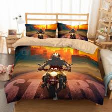 3d Customize Motorcycle Bedding Set Duvet Cover Set Bedroom Set Bedlinen Duvet Bedding Sets Duvet Cover Sets Custom Bed