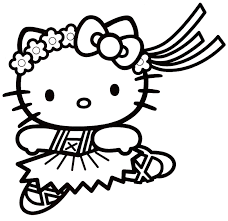 Hawaiian tiki masks coloring pages. Hello Kitty Mermaid Coloring Pages To Download And Print For Free Lusine