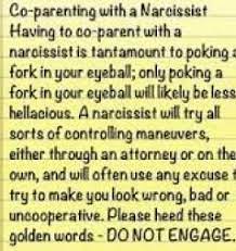 If you have narcissists around you, these are signs that you should look for to detect them! Co Parent With Narcissist Co Parenting Narcissist Parenting