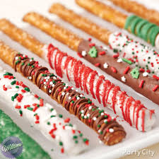 Dip Drizzle Christmas Treats Ideas Party City Christmas Treats Christmas Snacks Christmas Sweets