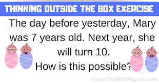 Maybe you would like to learn more about one of these? Thinking Outside The Box Exercise With Answer Lateral Thinking Lateral Thinking Puzzles Box Exercises