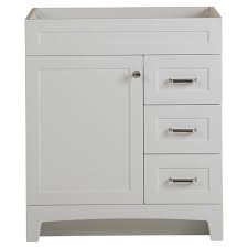 Home Decorators Collection Thornbriar 30 In W X 21 In D Bathroom Vanity Cabinet In Polar White Tb3021 Wh The Home Depot Bathroom Vanities Without Tops Custom Bathroom Vanity Vanity Cabinet