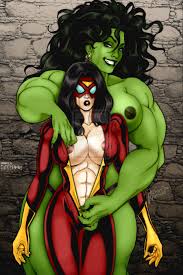Rule34 - If it exists, there is porn of it  n=baroth, robert rodier,  jennifer walters, jessica drew, she-hulk, spider-woman  2914876