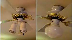 Use this guide to replace the lighting fixture and restore the visual brilliance of your room. How To Replace The Light Kit On A Ceiling Fan Youtube