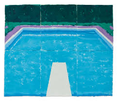 David Hockney Pool On A Cloudy Day With Rain Paper Pool 22 Rembrandt To Richter Sotheby S