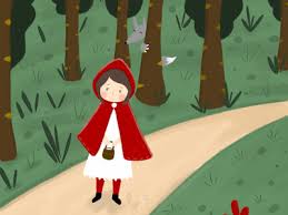 Out most of the picture and makes it hard to discern what is happening. Little Red Riding Hood Designs Themes Templates And Downloadable Graphic Elements On Dribbble