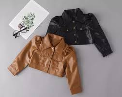 Baby Leather Jacket Etsy