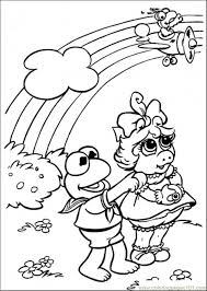 Muppet babies episode muppet space camp.. Look At That Rainbow Coloring Page For Kids Free Muppet Babies Printable Coloring Pages Online For Kids Coloringpages101 Com Coloring Pages For Kids