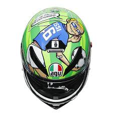 The design is a replica of the one that valentino rossi raced in for the 2001 mugello gp when he was on a honda. Agv K 3 Sv Rossi Mugello 2017 Helmet Ag 0301a0my 009 Full Face Helmets Motostorm
