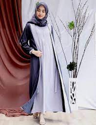 Baju gamis new elsa syari koleksi feri's toko. Model Gamis Simpel Tapi Elegan Diary Hijaber