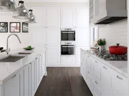 Choose a pattern in a neutral color if you don't want it to attract too much attention. Grey Wood Floor Kitchen Design Home Architec Ideas