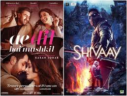 Ae Dil Hai Mushkil Shivaay 1st Weekend Box Office Collection Ranbir Singh Ajay Devgn S Films Turn Lowest Diwali Grossers In 6 Years Ibtimes India Ae dil hai mushkil economics and box office analysis. ibtimes india