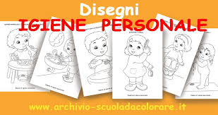 Disegni Da Colorare Sull Igiene Personale Dei Bambini Igiene Personale Immagini Di Scuola Infanzia