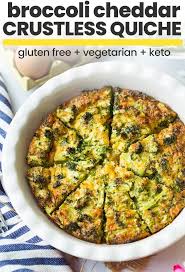 Broccoli Cheddar Crustless Quiche A Saucy Kitchen Recipe Quiche Recipes Crustless Crustless Quiche Quiche Recipes