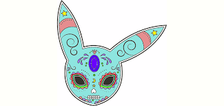 The coloringpages community on reddit. Dia De Los Muertos Umbreon Coloring Page By Madmady On Deviantart