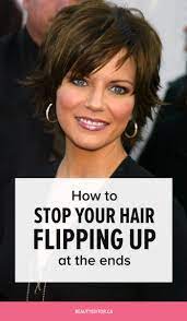 Ask A Hairstylist Why Your Hair Is Flipping Up At The Ends And What You Can Do About It Hair Flip Growing Out Short Hair Styles Short Hair Hacks