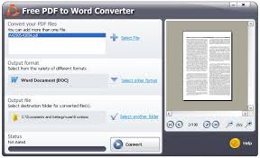 Pdf To Word Converter Free Download