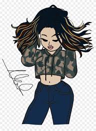 Even though we already drew the pose before, we should delve a bit deeper into the pose. Hot Girl Cute Croptops Music Drawing Illustration Freet Drawing Of Girls In Crop Tops Free Transparent Png Clipart Images Download