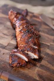 Schweinefilet Mit Ahornsirupglasur Dieses Schweinefilet Ist Ein Kleines Festessen Es Schmeckt Suss Und Wurzig Und H Fleisch Gerichte Rezepte Essen Und Trinken