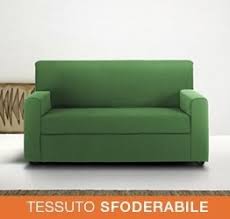 Trova una vasta selezione di divano letto 2 posti a prezzi vantaggiosi su ebay. Divano 2 Posti Oppure Divano Letto 2 Posti Tessuto Sfoderabile In Finitura Verde Tessuto Moderno Design Divani Letto Homelook