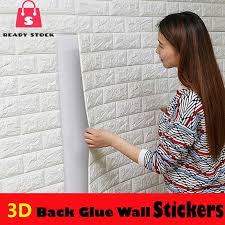 Maybe you would like to learn more about one of these? 12 Colour 70x39cm 3d Printing Wall Stickers Home Decor Wallpaper Diy Wall Decor Brick Design Kertas Dinding Shopee Malaysia