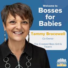 Welcome Tammy Bracewell to Bosses for Babies! Tammy is the co-owner of  @thecrookedbass in Polk County, Florida, where she does her best as an  employer to provide the flexibility that her employees