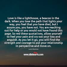 We think intel is in an oasis of prosperity in this world of distress. Love Is Like A Lighthouse A Beacon In The Dark When You Idlehearts
