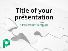 Powerpoint games over 100 fun games, educational games and tutorials produced on powerpoint. Jigsaw Puzzle Powerpoint Template Light Presentationgo