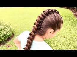 New easy girls hairstyles 2018 1.10. Amazing Girls Dragon Braid Hairstyle Diy Tutorial Video