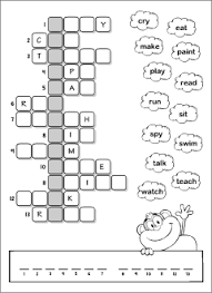 Form the 3rd person singular of the simple present and write these forms into the grid. Present Simple Worksheets English Grammar Printables For Kids
