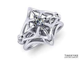 Lord Of The Rings Inspired Elven Wedding Ring Set Geek Wedding Rings Wedding Ring Sets Titanium Wedding Rings