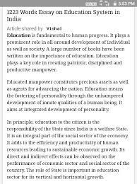 Previously, scientists accepted that achievement fulfilled individuals. Essay On Present Days Education System Brainly In Essay On Education Education System Importance Of Education