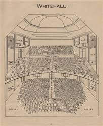 Whitehall Theatre Vintage Seating Plan London Now Trafalgar Studios 1936