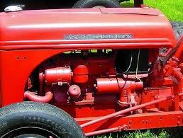 Image result for Vermillion Red 1952 Tractor