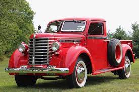 1949 Diamond T 201 Side Mount Full Chrome Dash Heater Radio Classic Cars Classic Trucks Cool Trucks