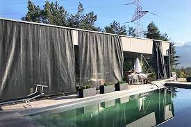 Outdoor vorhang wasserdicht gardinen blickdicht vorhänge uv schutz sichtschutz. Outdoor Vorhang Fur Sichtschutz Sonnenschutz Windschutz