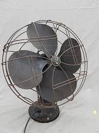 Vintage Emerson Electric Oscillating Desk Fan Antique Fans Desk Fan Fan
