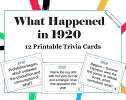 For many people, math is probably their least favorite subject in school. 1920 Trivia Games Etsy